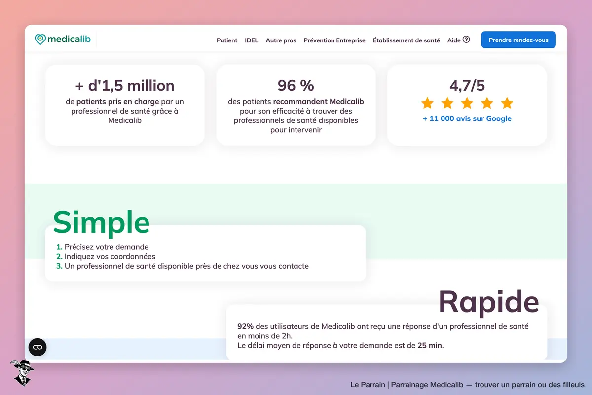 Capture d'écran de Medicalib