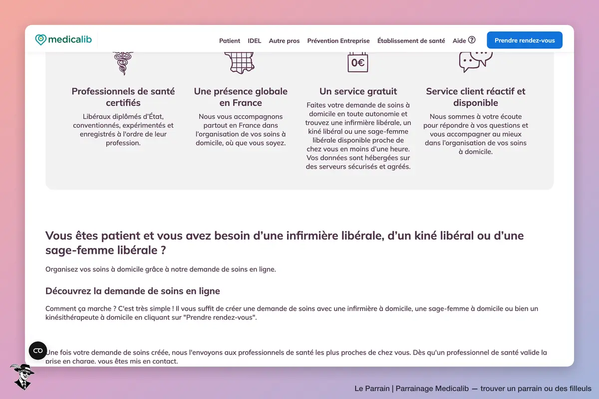 Capture d'écran de Medicalib
