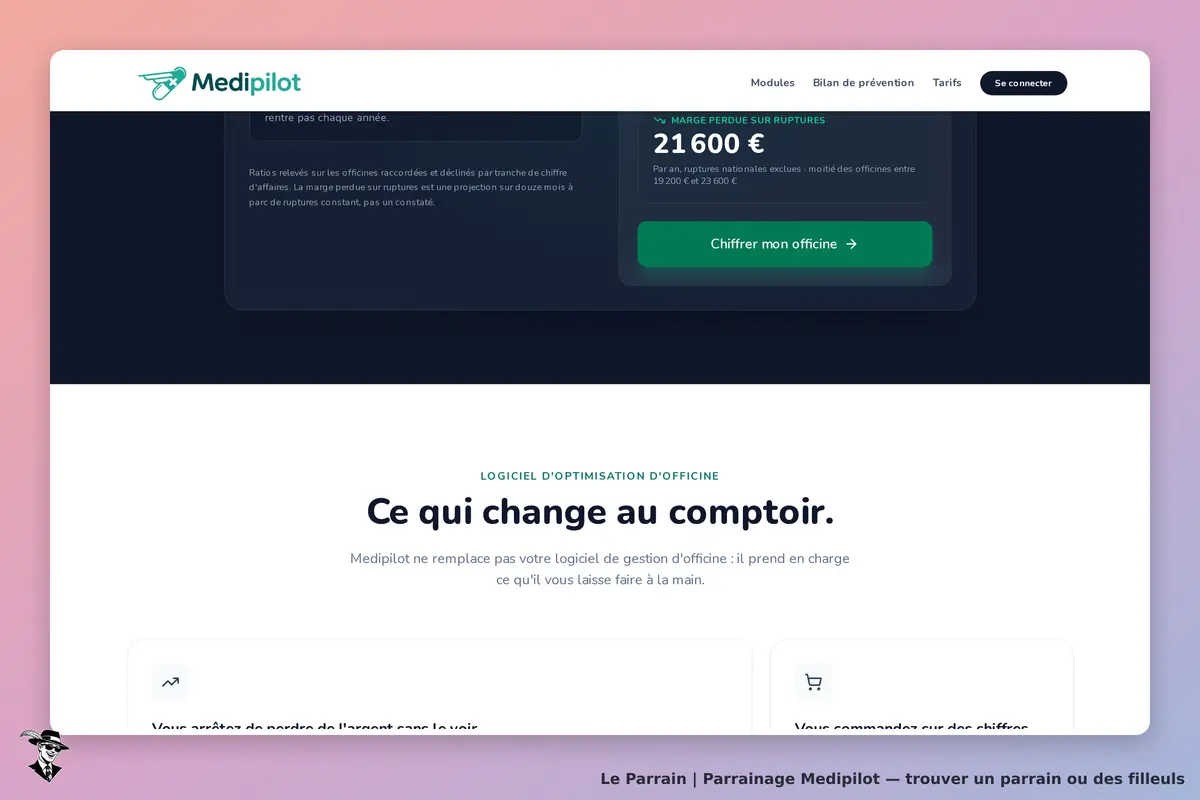Capture d'écran de Medipilot