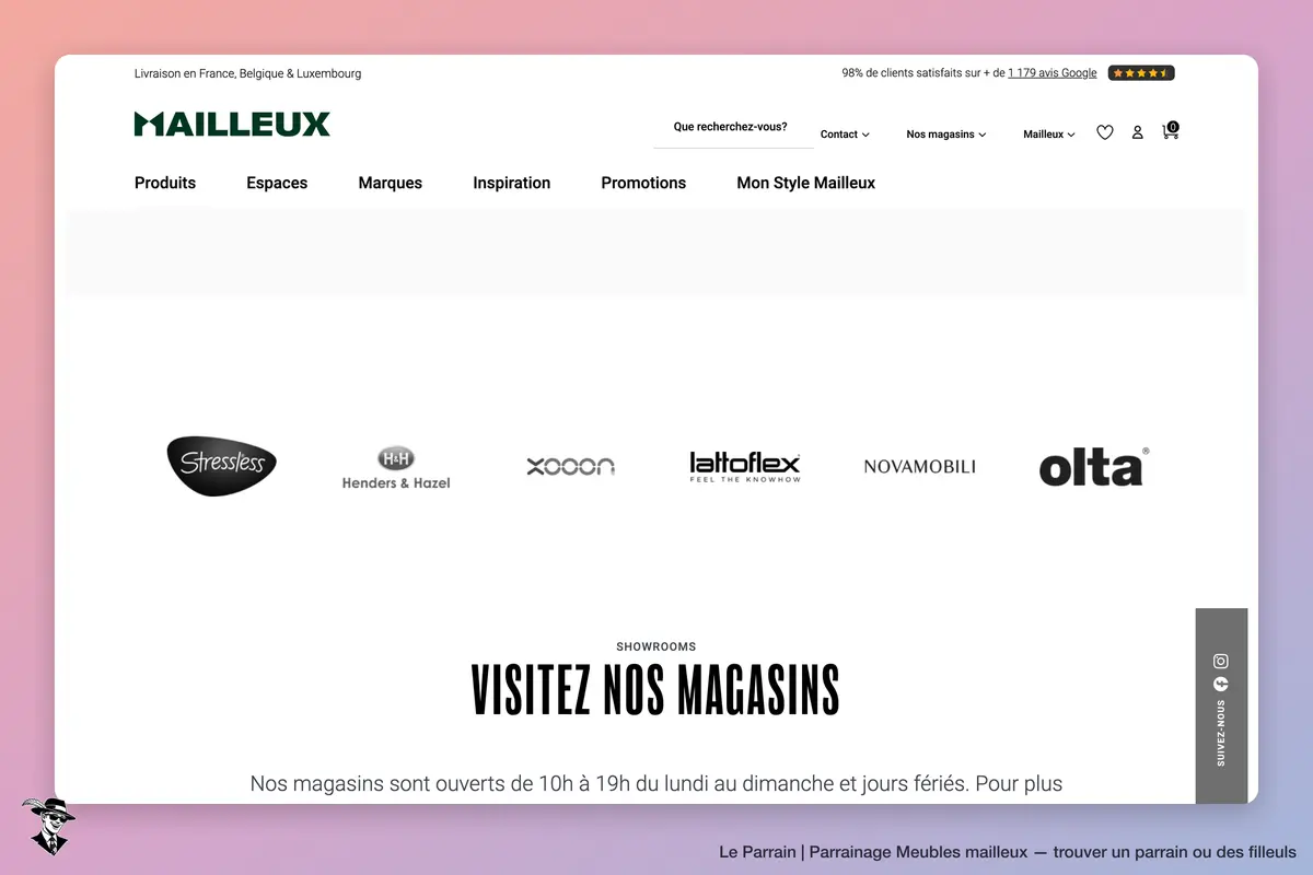 Capture d'écran de Meubles mailleux