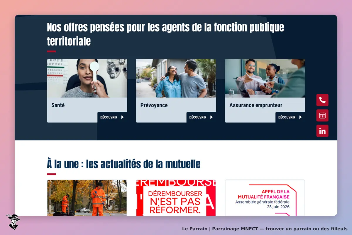 Capture d'écran de MNFCT