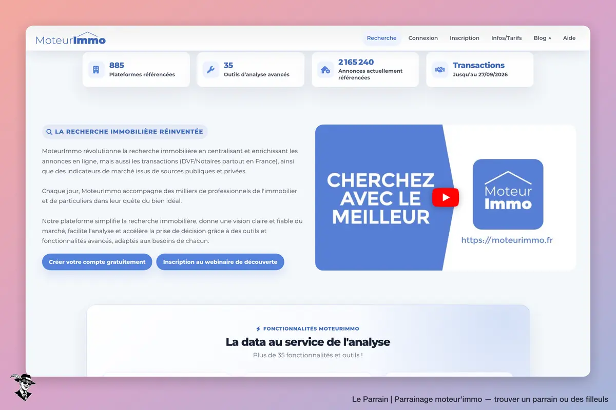 Capture d'écran de moteur'immo