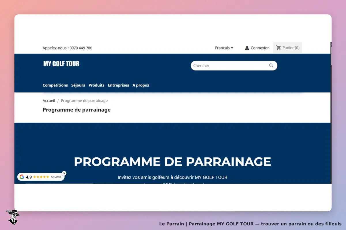 condition parrainage
