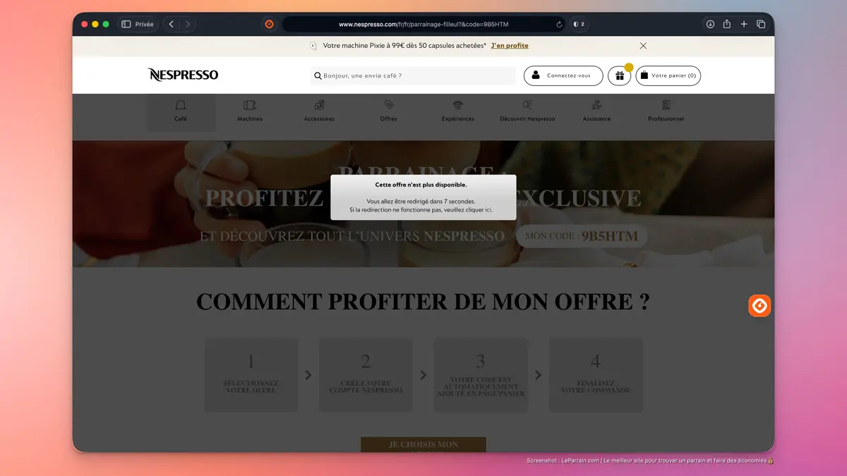 Capture Nespresso