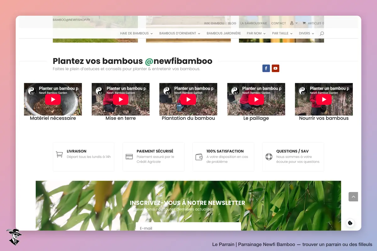 Capture d'écran de Newfi Bamboo