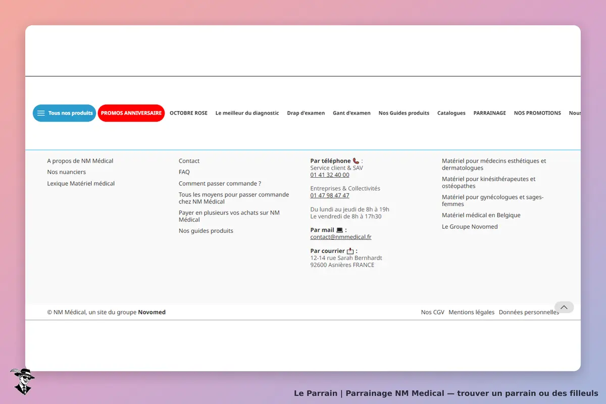 page d'accueill