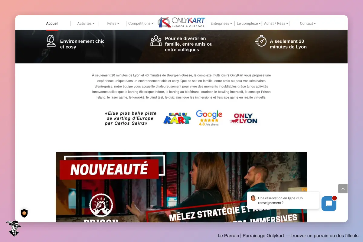 Capture d'écran de Onlykart