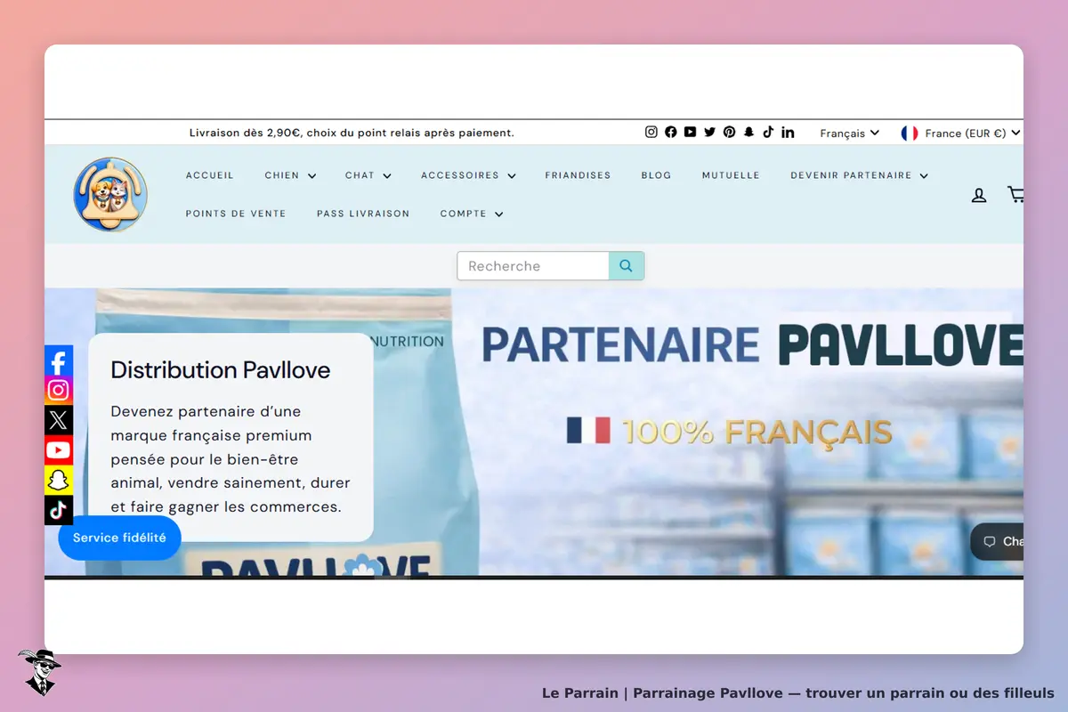 condition parrainage