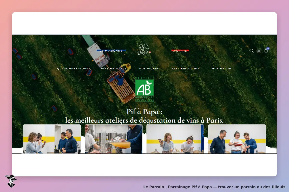 page oficiel