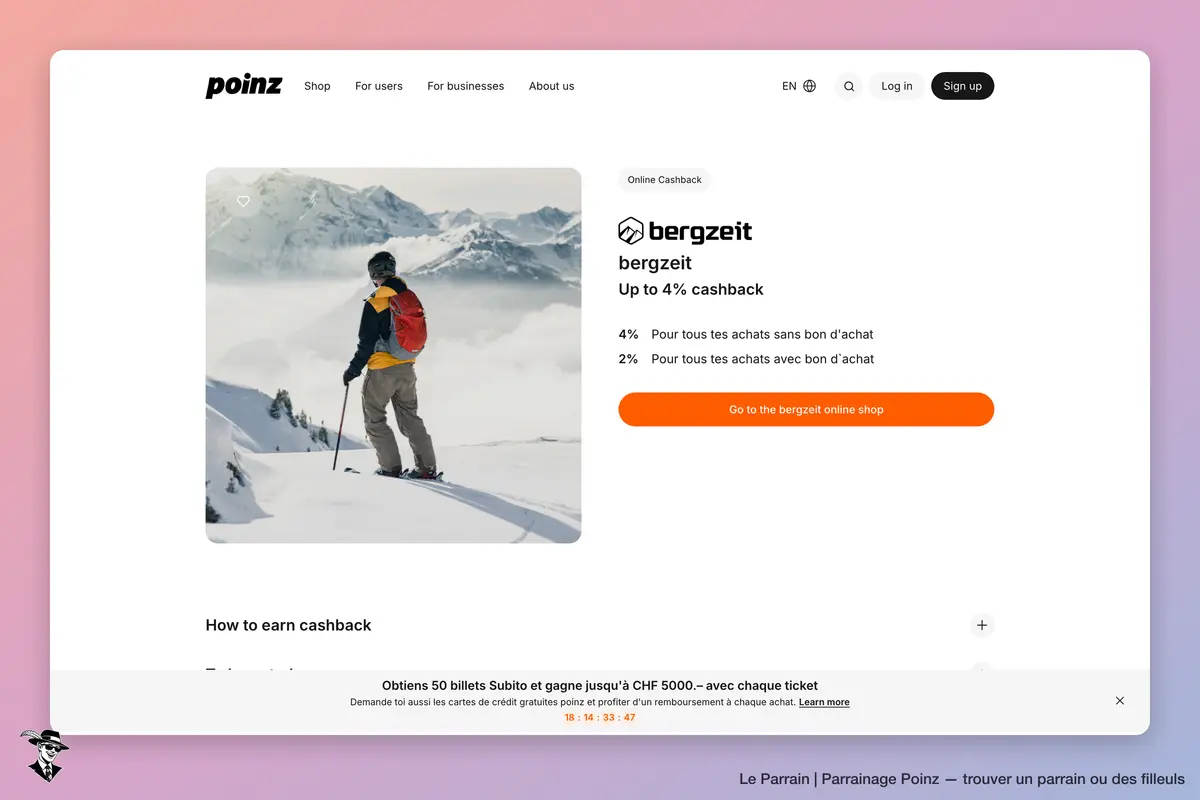 Page catégorie de Poinz