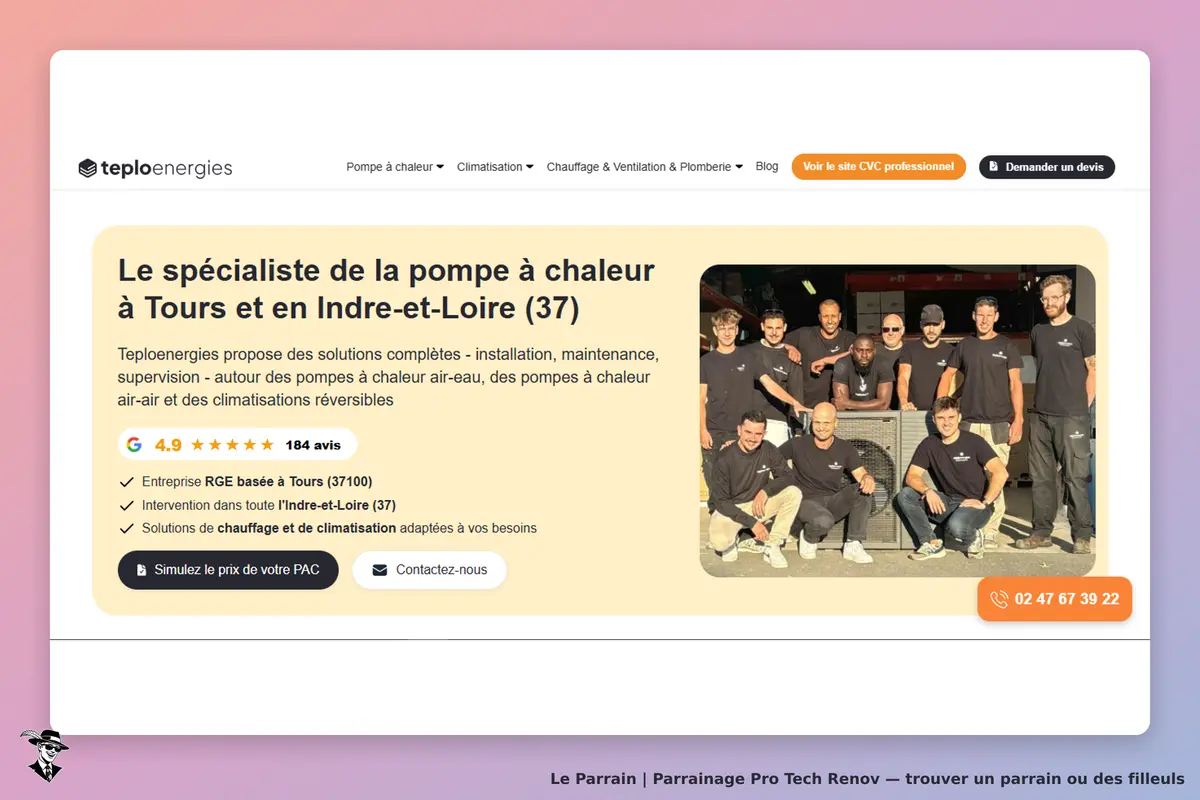 page oficiel