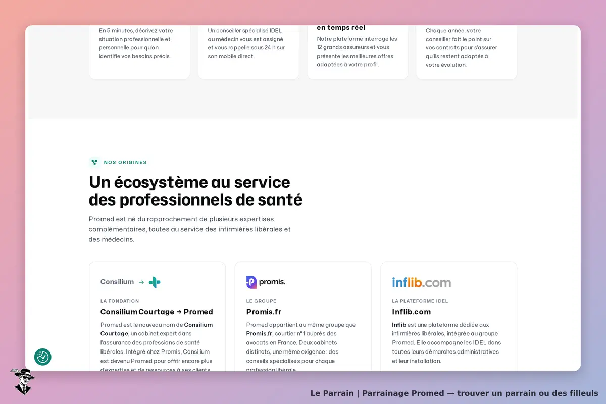 Capture d'écran de Promed