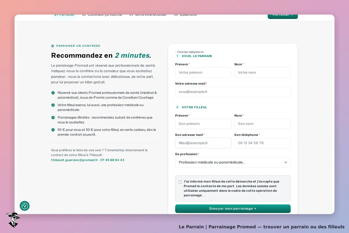 Capture d'écran de Promed