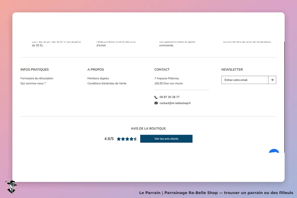 page d'acceuil