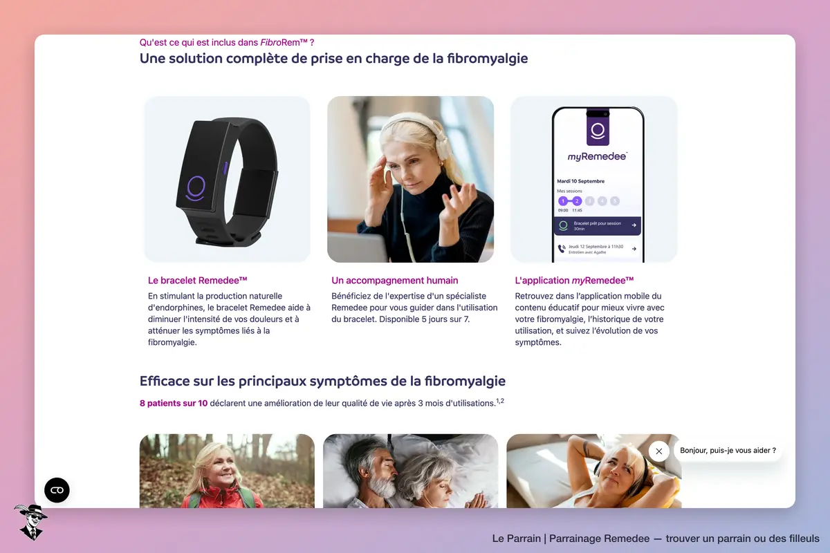 Capture d'écran de Remedee