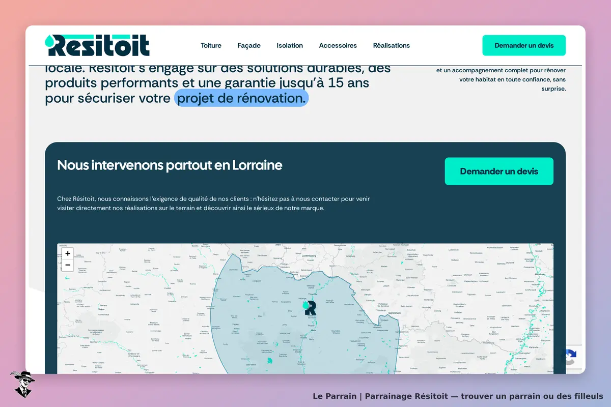 Capture d'écran de Résitoit
