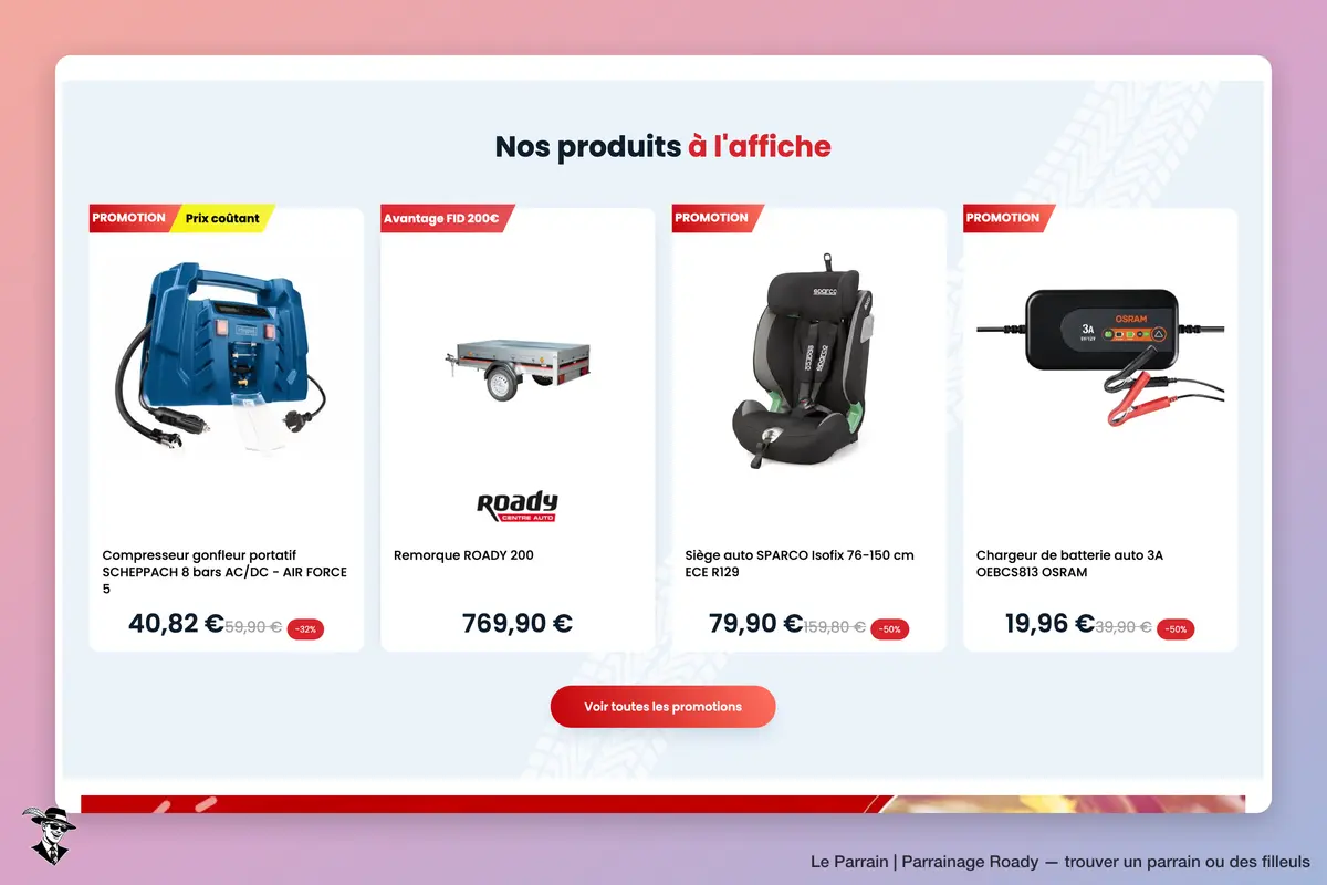 Capture d'écran de Roady