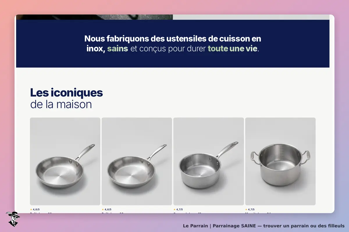 Capture d'écran de SAINE