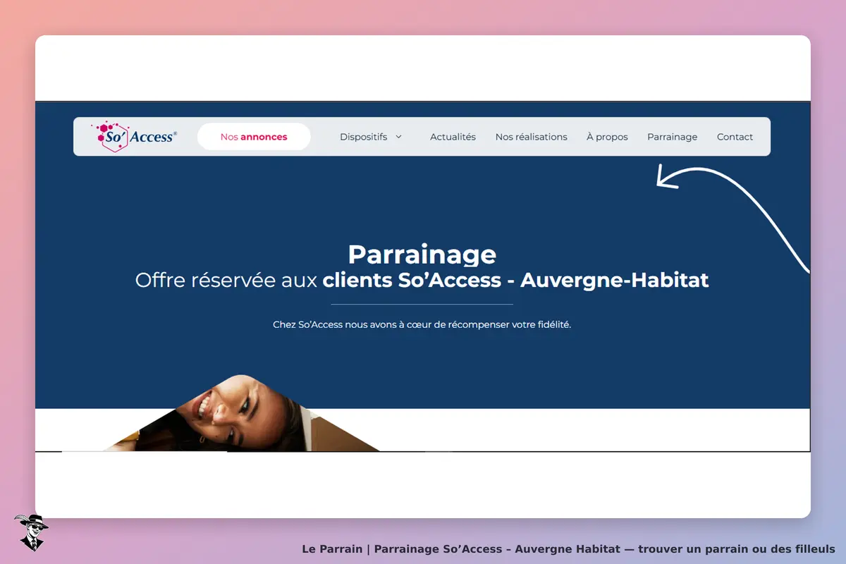 condition parrainage
