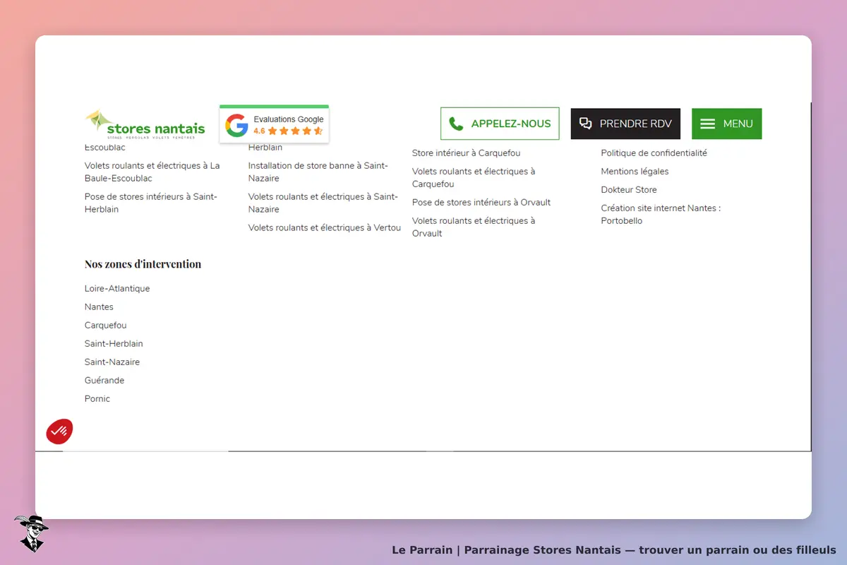 page oficiel