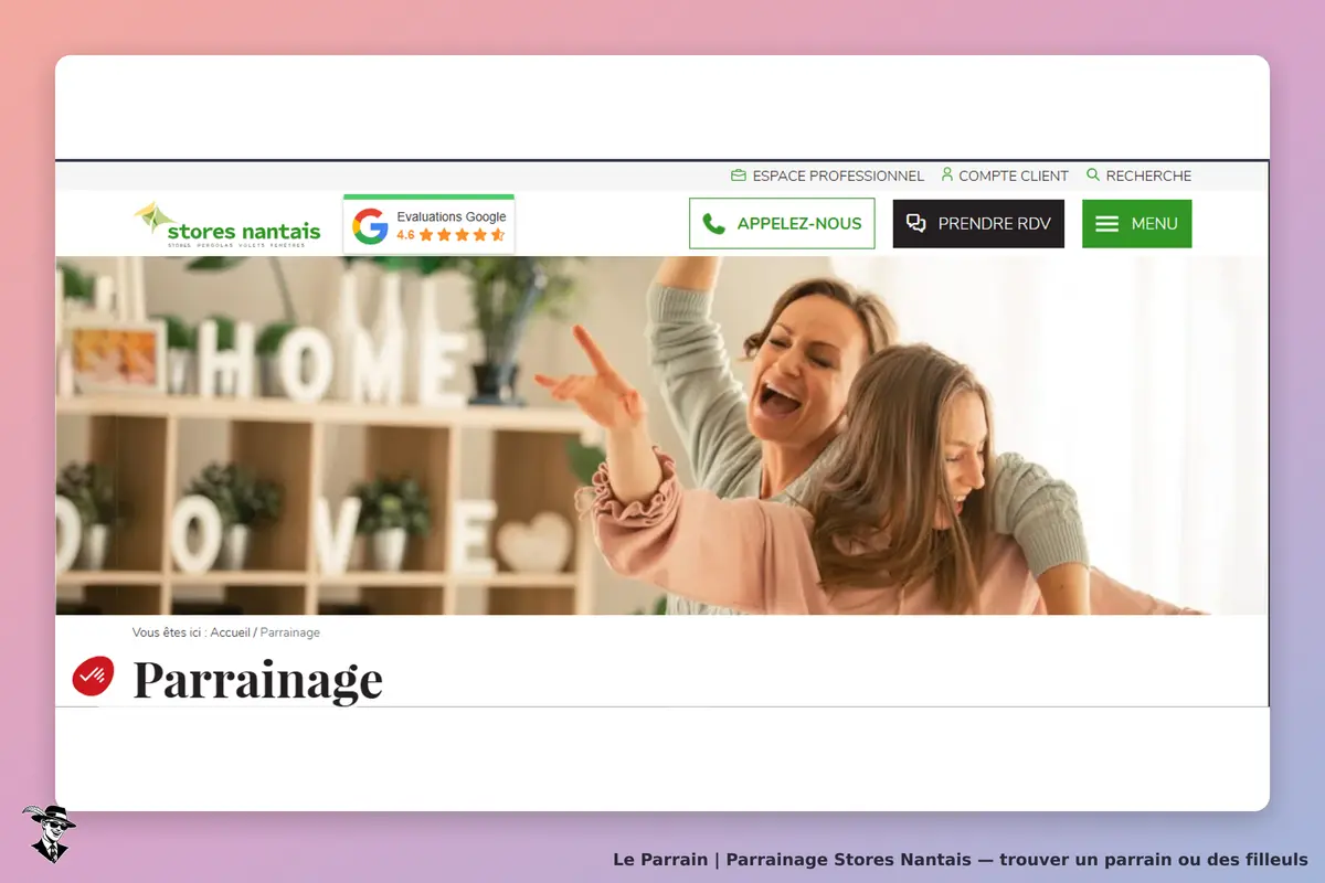 condition parrainage