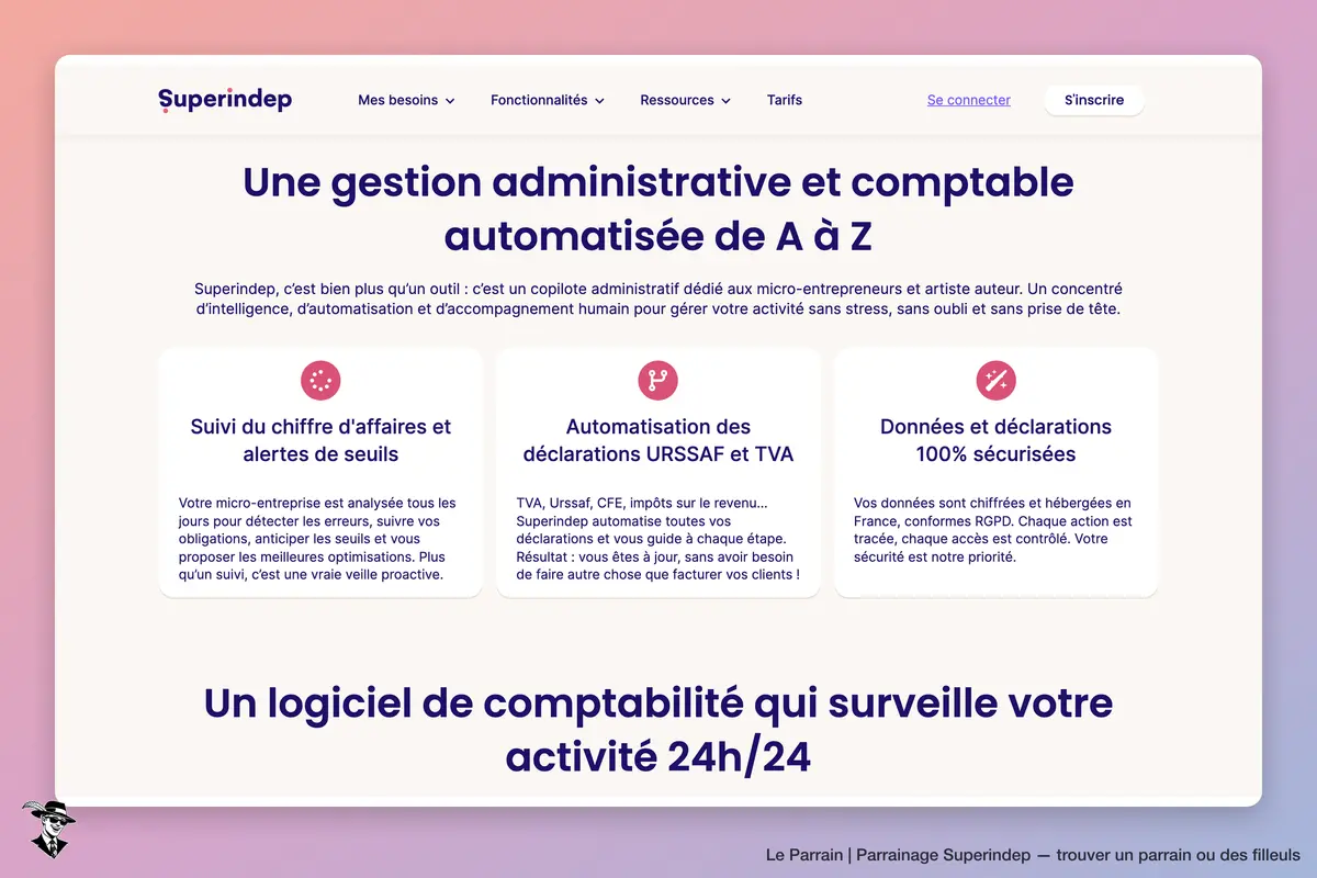 Capture d'écran de Superindep