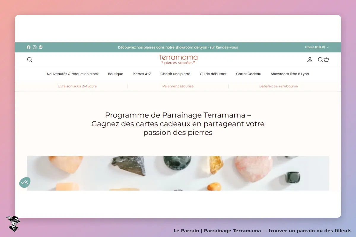 page d'accueil