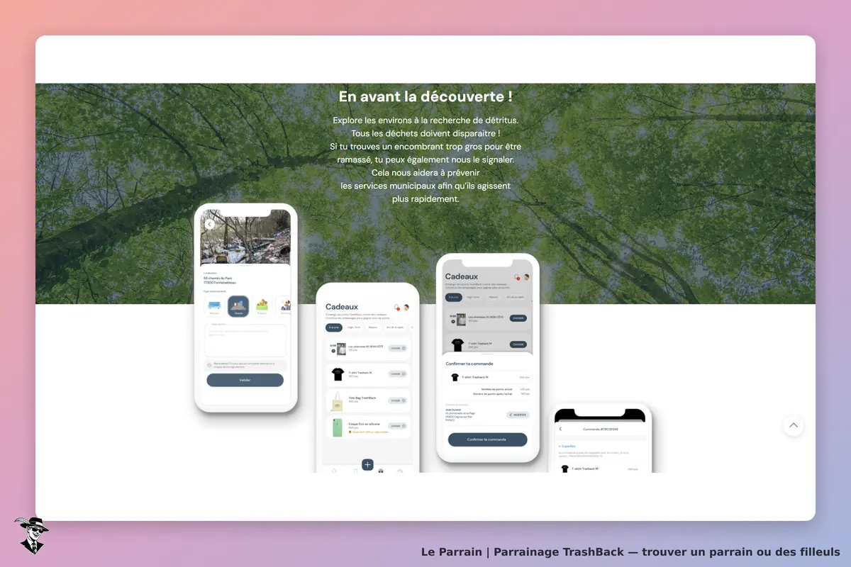 Page d'accueil du site
