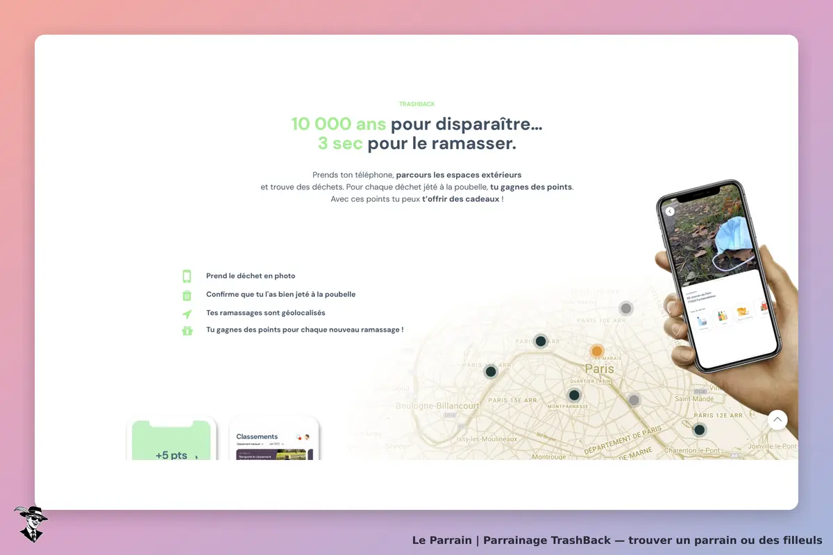 Page d'accueil du site