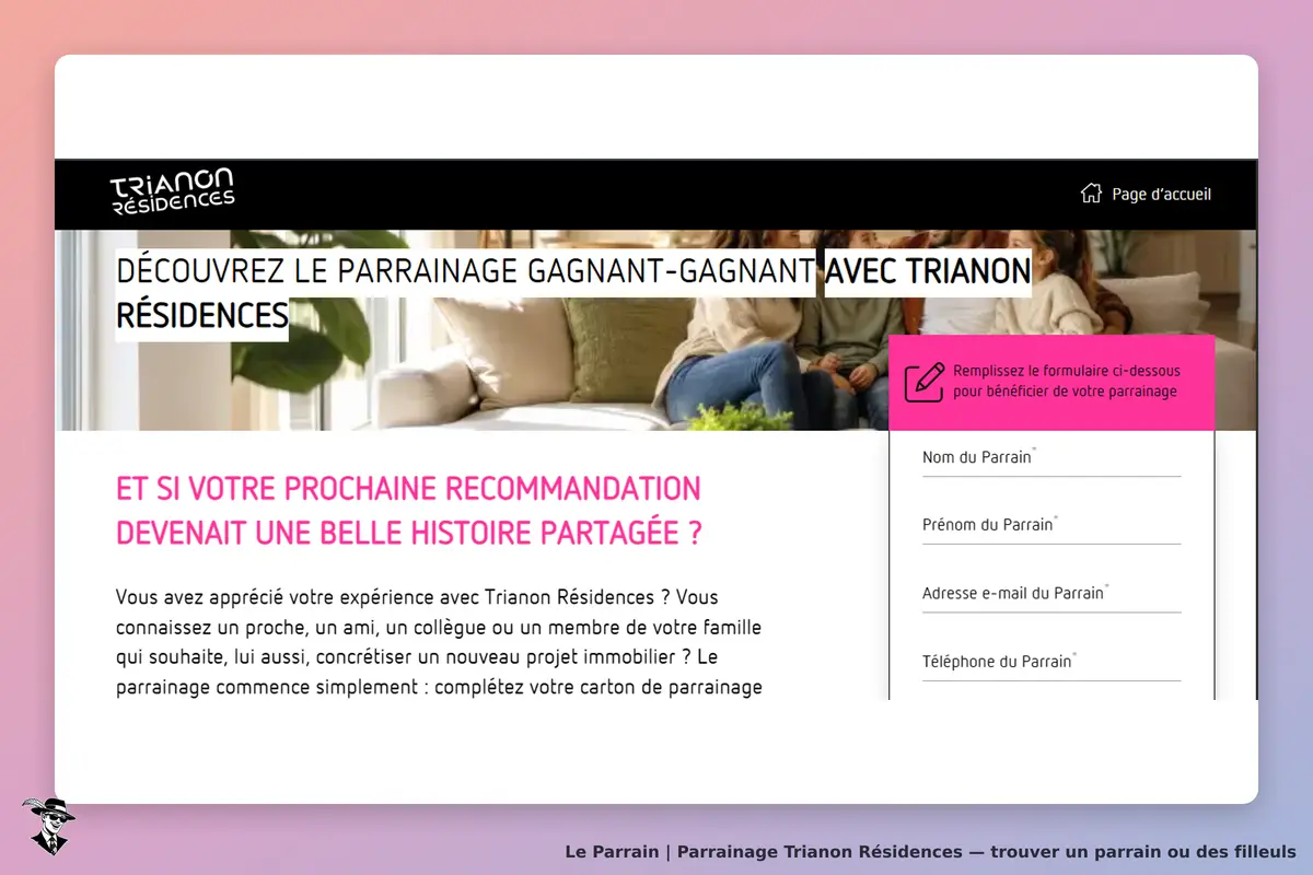 condition parrainage