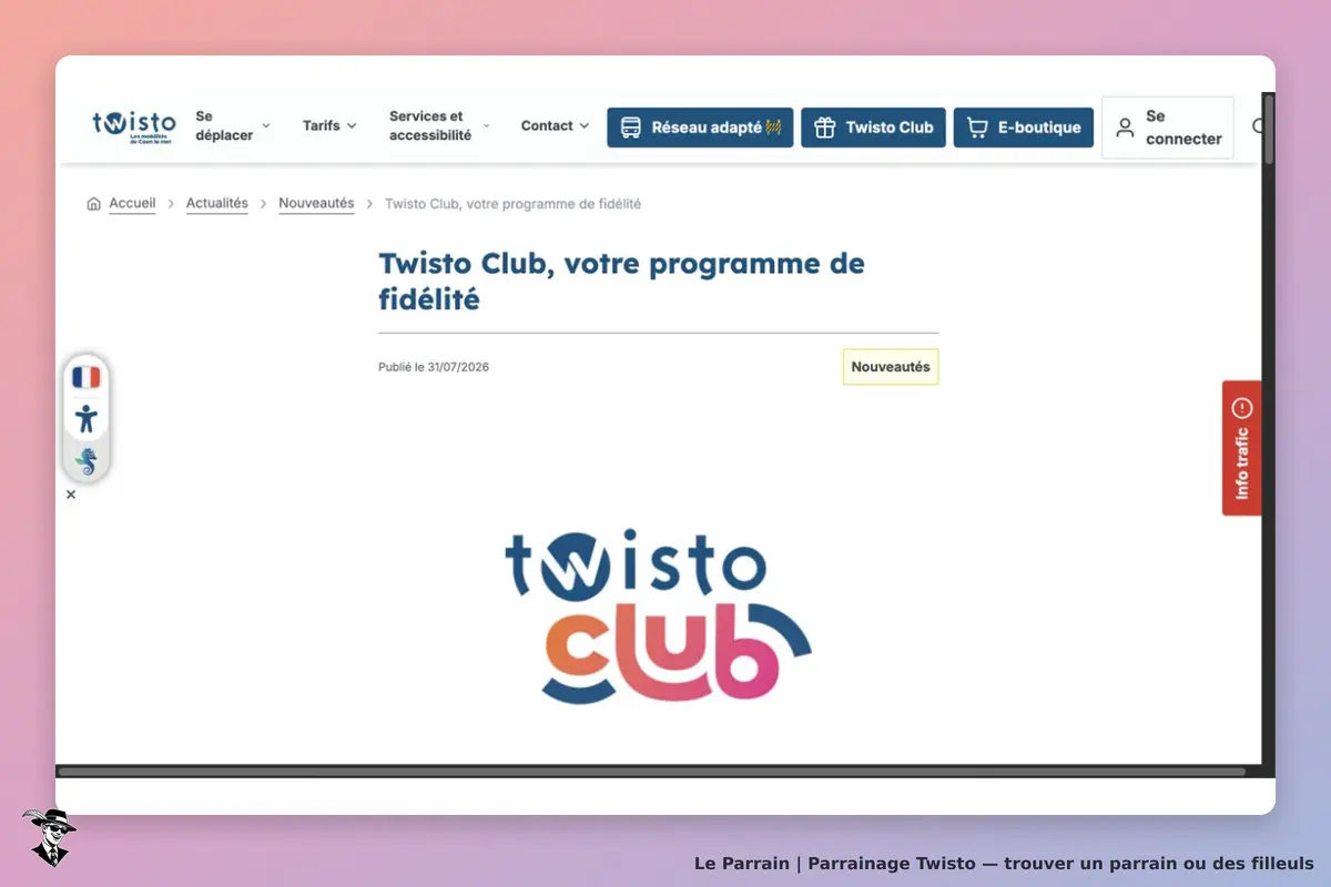 Twisto Club : présentation officielle du programme de fidélité de Caen la mer