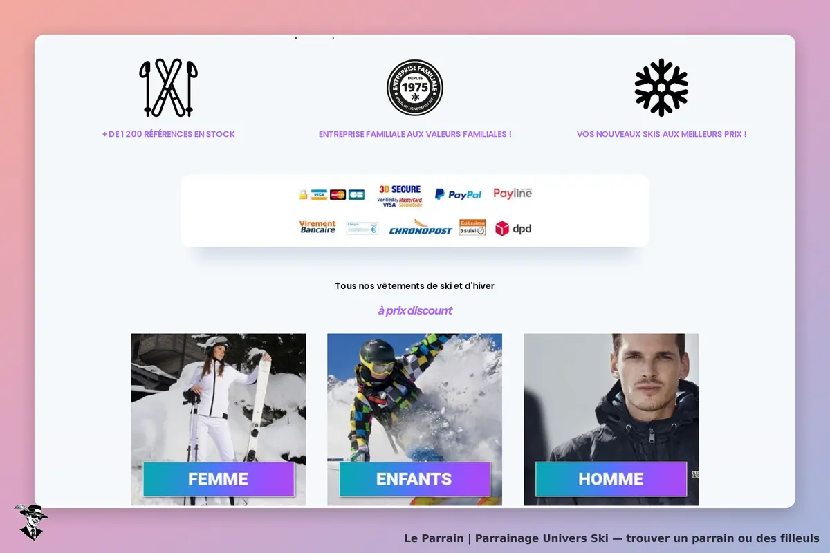 Capture d'écran de Univers Ski