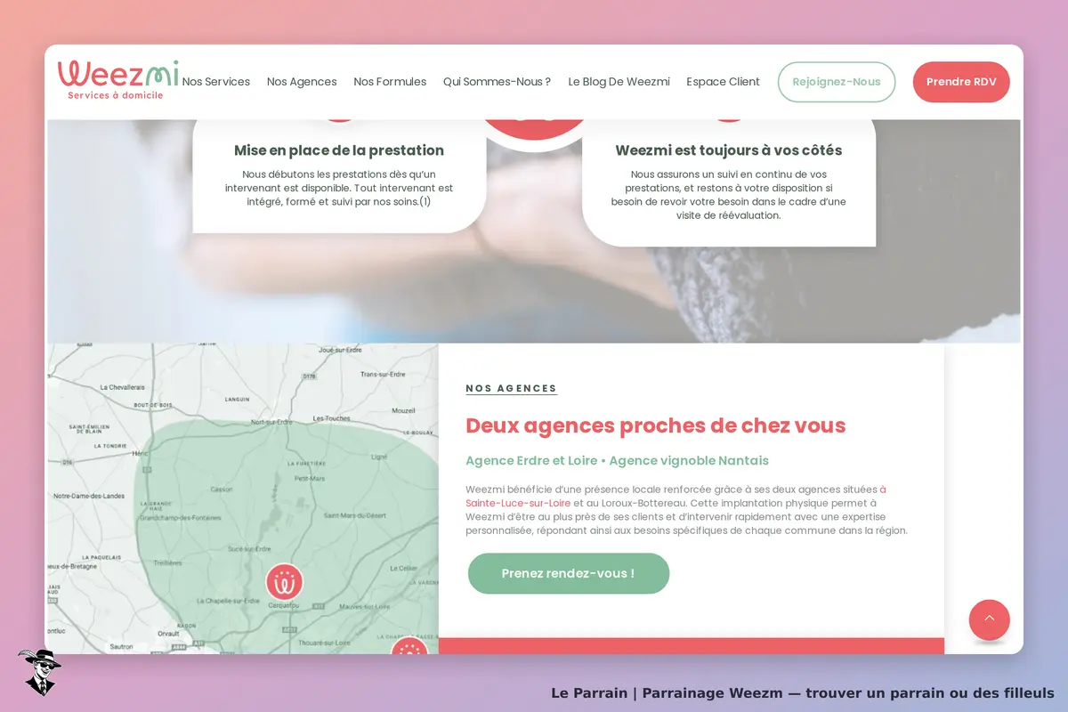 Capture d'écran de Weezm