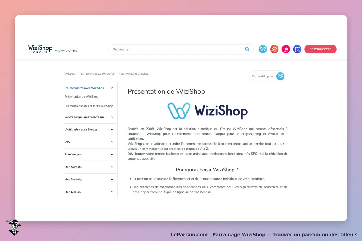 WiziShop : présentation de la solution e-commerce avec options et fonctionnalités détaillées