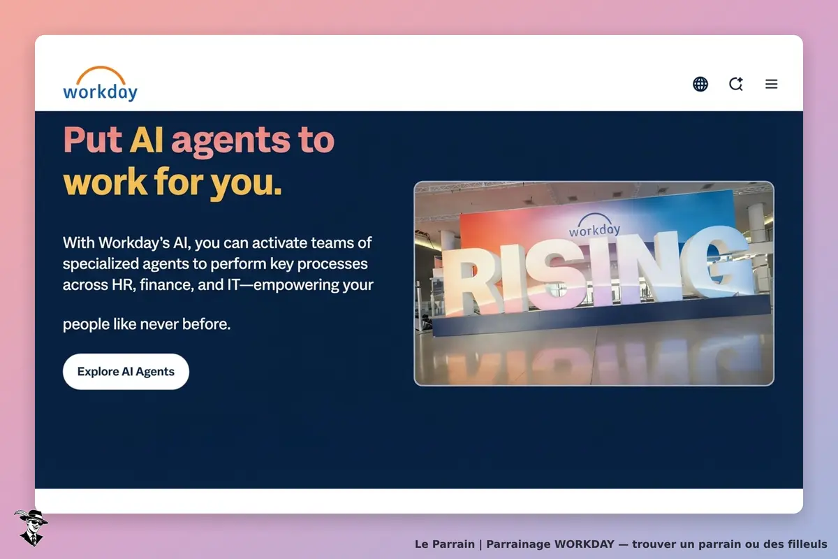 Capture d'écran de WORKDAY