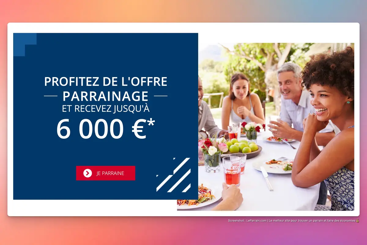 Capture d'écran 3 du programme de parrainage Promogim