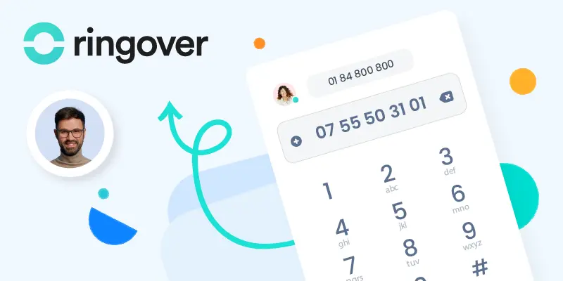 Capture d'écran de Ringover® ▷ Plateforme SaaS avec assistants IA pour améliorer vos résultats