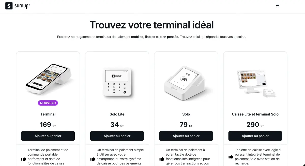 Capture d'écran 2 du programme de parrainage sumup