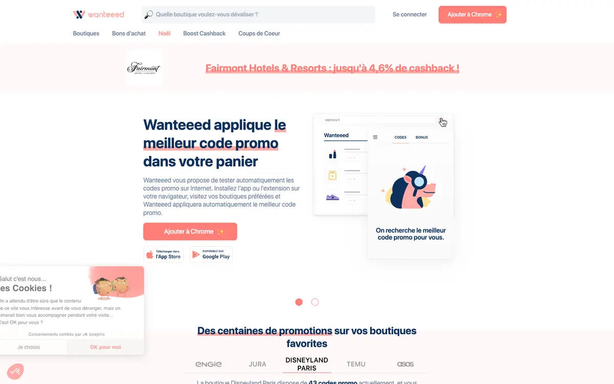 Aperçu du site Wanteeed