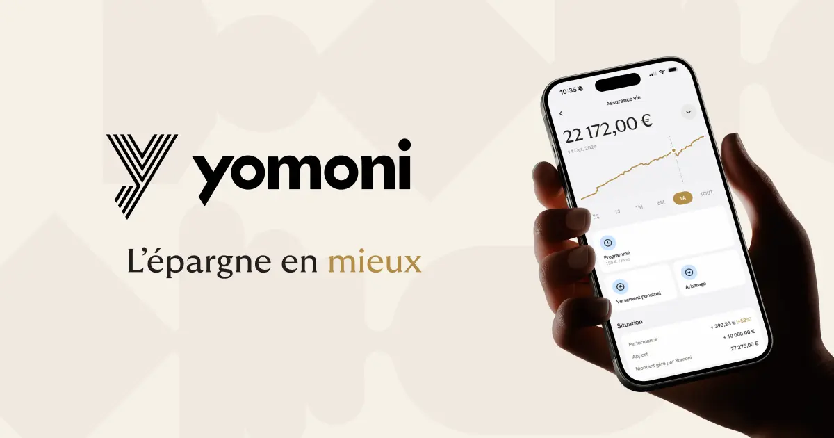 Capture d'écran de L'épargne en mieux | Yomoni